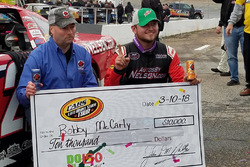 Race winner Bobby McCarty