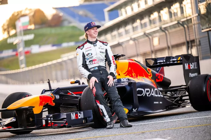 Kalle Rovanpera fait un essai dans une Formule 1 Red Bull au Red Bull Ring 