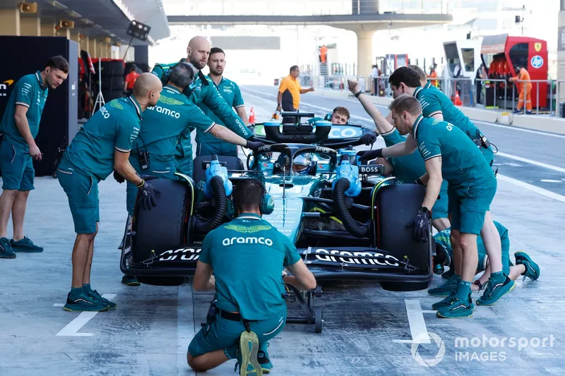 Spinta meccanica Felipe Drugovich, Aston Martin AMR24