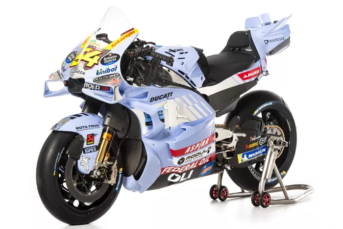 La livrée MotoGP de Gresini Racing