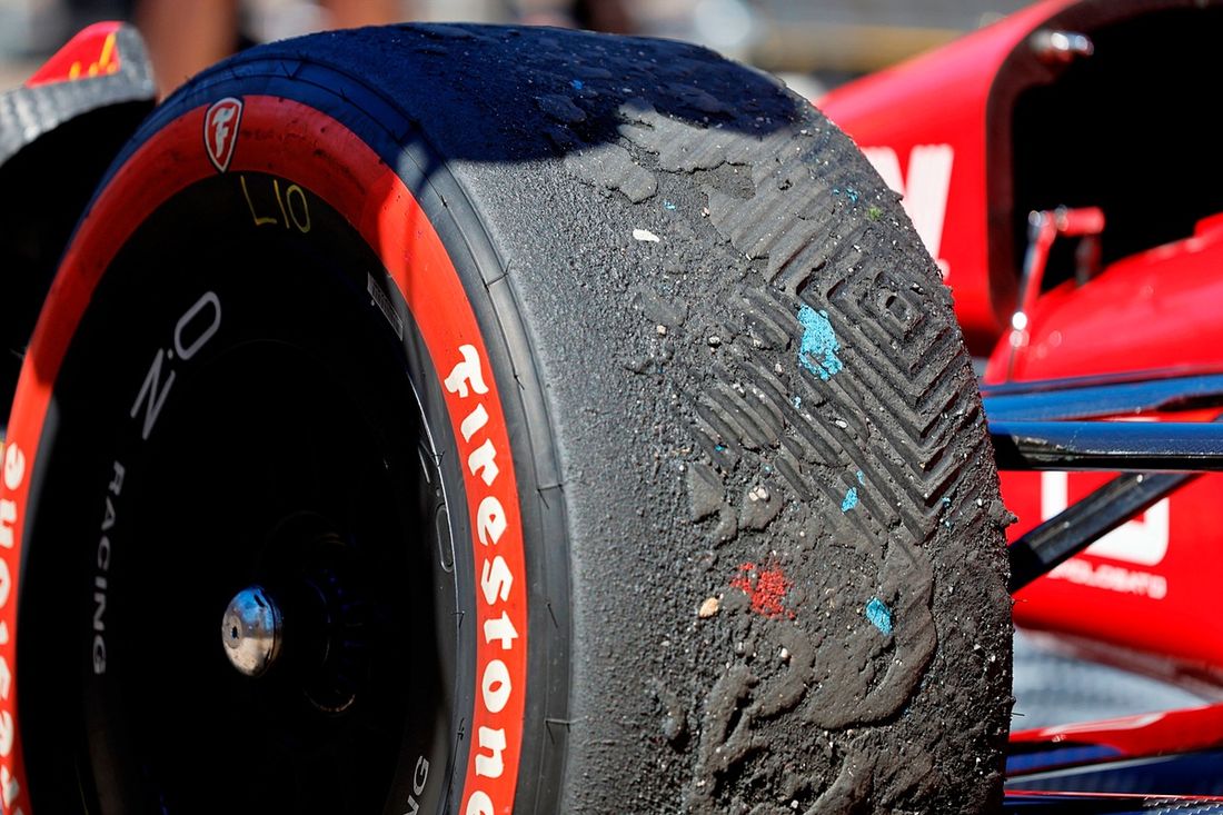 Alex Palou, szczegóły dotyczące opon Chip Ganassi Racing