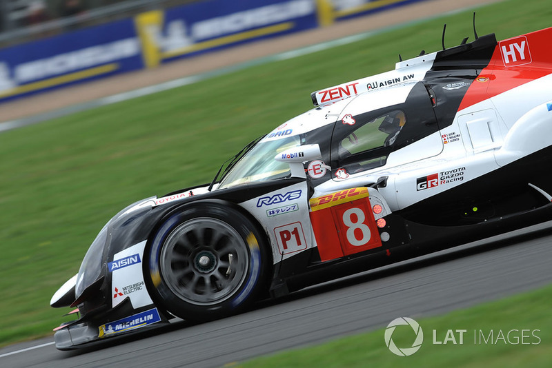 #8 Toyota Gazoo Racing Toyota TS050: Sebastien Buemi, Kazuki Nakajima, Fernando Alonso