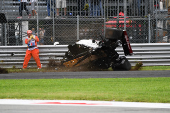 Marcus Ericsson, Sauber C37 crash