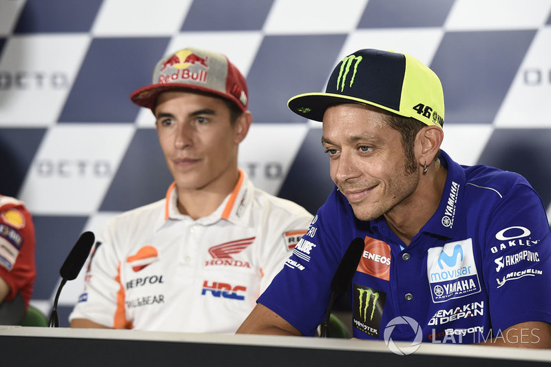Валентино Россі, Yamaha Factory Racing, Марк Маркес, Repsol Honda Team