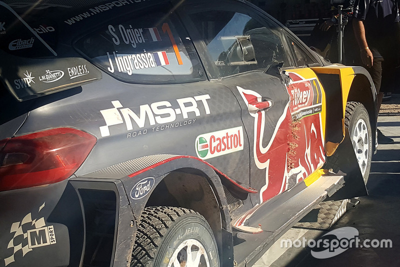 Автомобиль Ford Fiesta WRC Себастьена Ожье и Жюльена Инграссиа