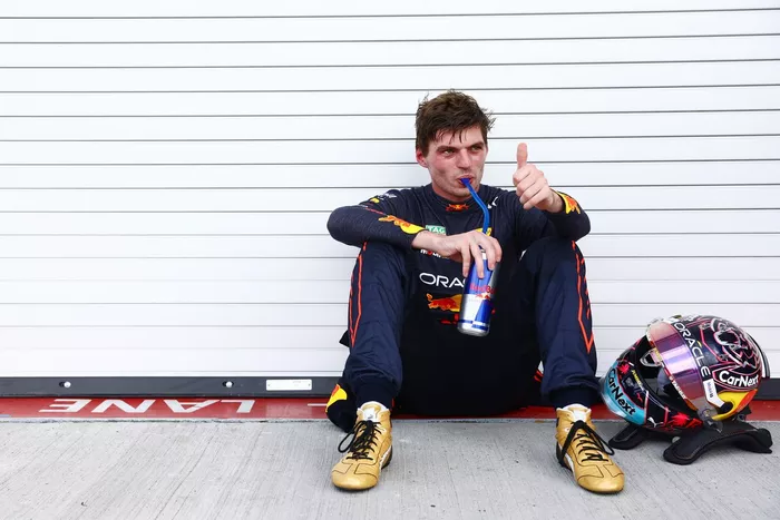 El ganador Max Verstappen, Red Bull Racing