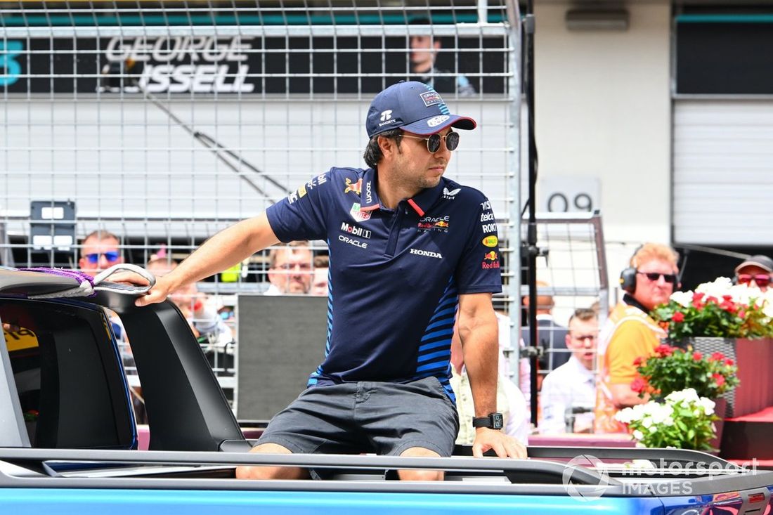 Sergio Perez, Red Bull Racing, w paradzie kierowców