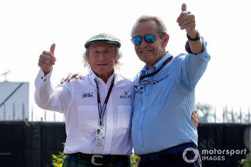 Sir Jackie Stewart et Jacky Ickx 