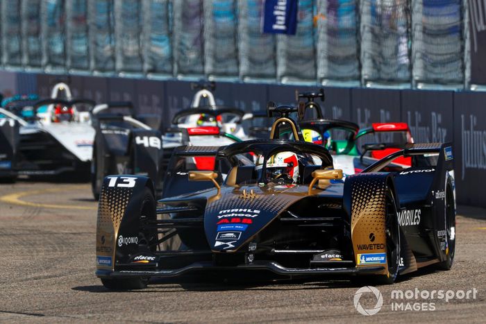 Antonio Felix Da Costa, DS Techeetah, DS E-Tense FE21, Lucas Di Grassi, Audi Sport ABT Schaeffler, Audi e-tron FE07, Edoardo Mortara, Venturi Racing, Silver Arrow 02