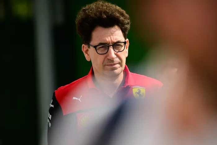 Mattia Binotto, director del equipo Ferrari