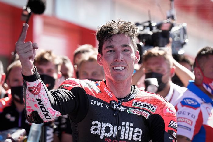 El ganador Aleix Espargaró, Aprilia Racing