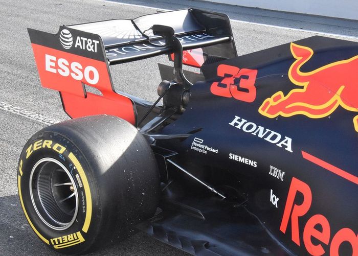 Red Bull Racing RB15 rear detail