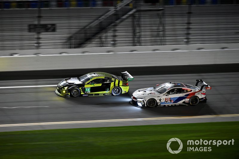 #14 AIM Vasser Sullivan Lexus RC F GT3, GTD: Richard Heistand, Jack Hawksworth, Austin Cindric, Nick Cassidy, #25 BMW Team RLL BMW M8 GTE, GTLM: Augusto Farfus, Connor De Phillippi, Philipp Eng, Colton Herta