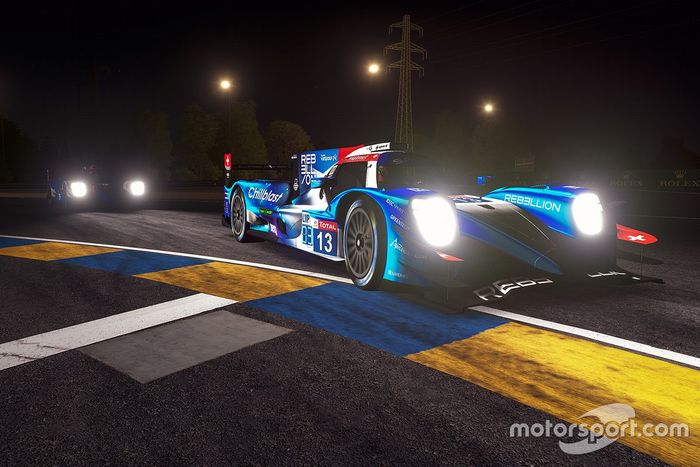 #13 Rebellion Williams Esport Oreca 07 LMP2: Agustin Canapino, Jack Aitken, Alex Arana, Michael Romanidis