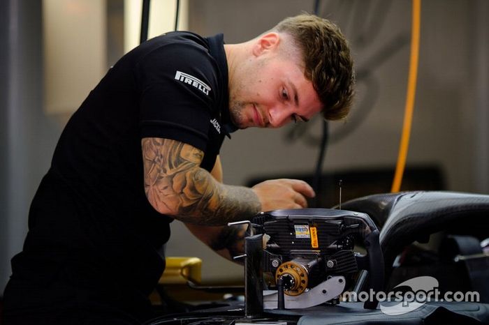 Miembro del equipo Alfa Romeo Racing 