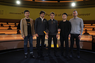 Carl Pei, Carlos Sainz Jr. Lando Norris Xi Zeng, Eric Gass