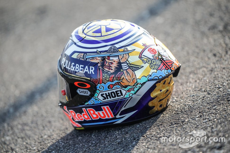 Il casco di Marc Marquez, Repsol Honda Team