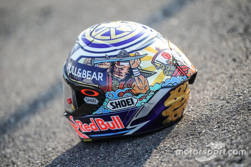 Casco con imagen especial de Marc Marquez, Repsol Honda Team