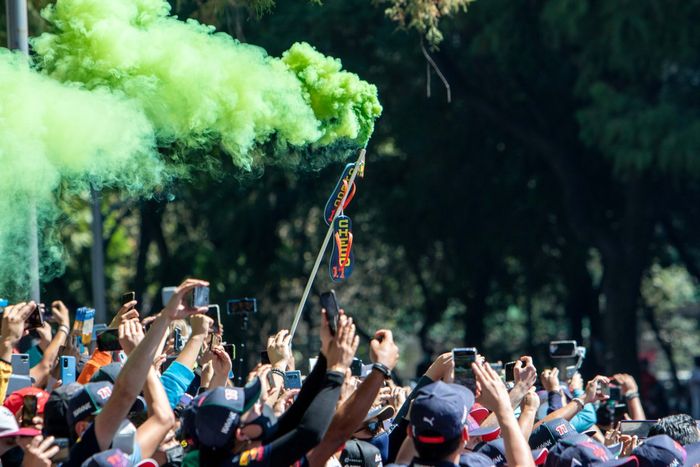 Sergio Pérez. Red Bull ShowRun CDMX