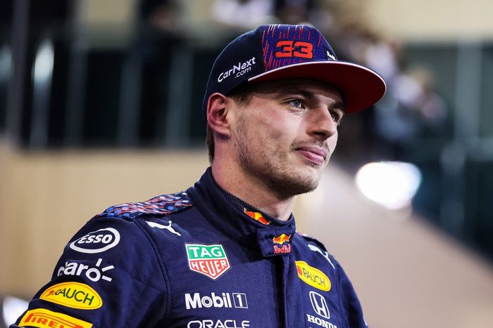 Ganador de la pole Max Verstappen, Red Bull Racing