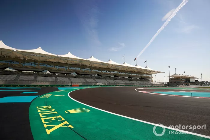 Vista general del circuito Yas Marina