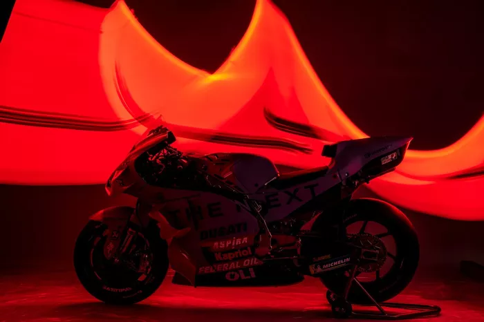 La Ducati del Gresini Racing para 2022