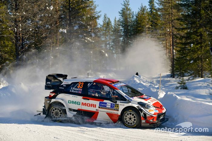 Elfyn Evans, Scott Martin, Toyota Gazoo Racing WRT Toyota Yaris WRC