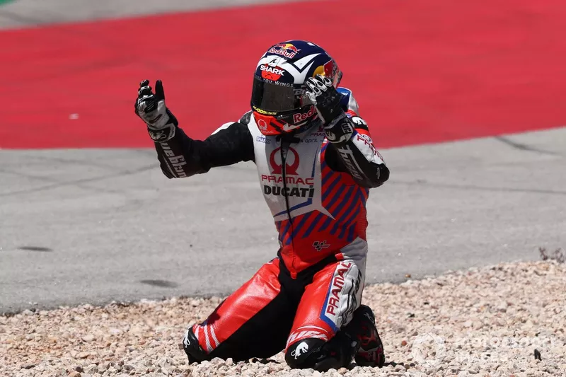 Caída de Johann Zarco, Pramac Racing 
