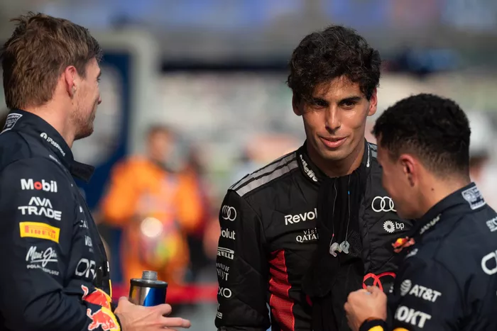 Max Verstappen, Red Bull Racing, Isack Hadjar, Red Bull Racing, Gabriel Bortoleto, Audi
