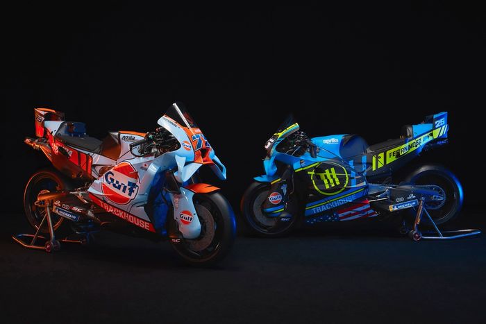 Moto di Raul Fernandez, Trackhouse Racing, Ai Ogura, Trackhouse Racing
