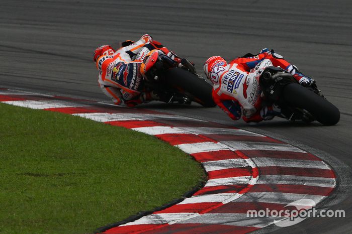 Marc Márquez, Repsol Honda Team, Andrea Dovizioso, Ducati Team