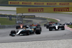 Старт гонки, Льюіс Хемілтон, Mercedes AMG F1 W08