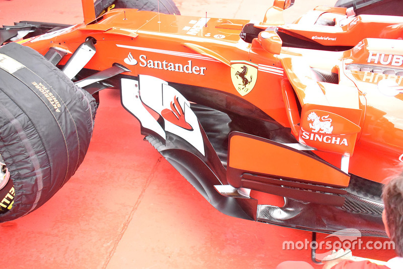 Ferrari SF70H: Windabweiser