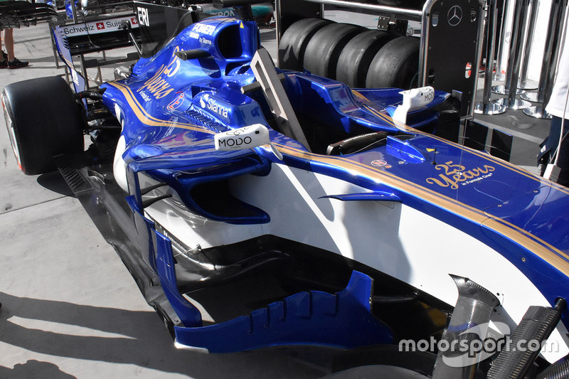 Détails de la Sauber C36