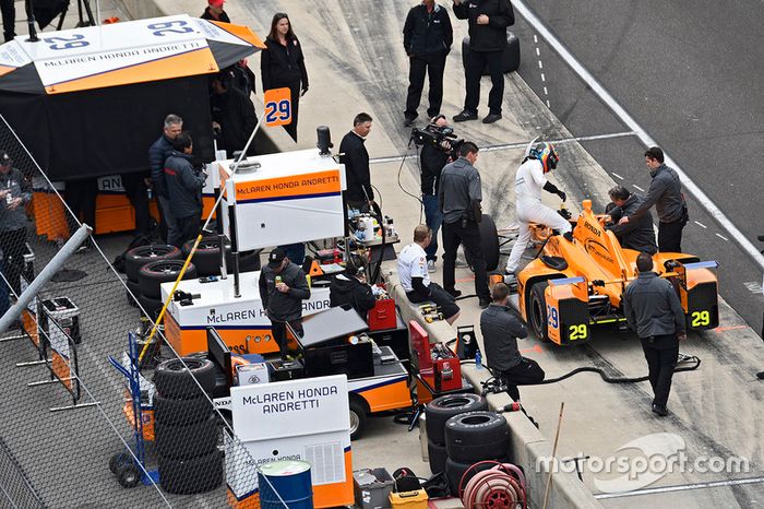Fernando Alonso, Andretti Autosport Honda