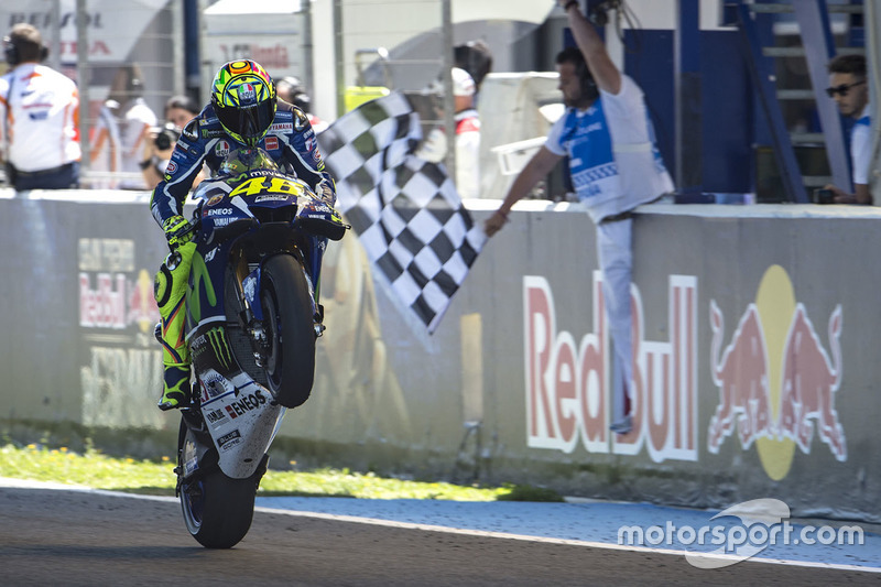 Ganador Valentino Rossi Yamaha