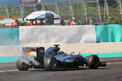 Lewis Hamilton, Mercedes AMG F1, W07 Hybrid, Motorschaden