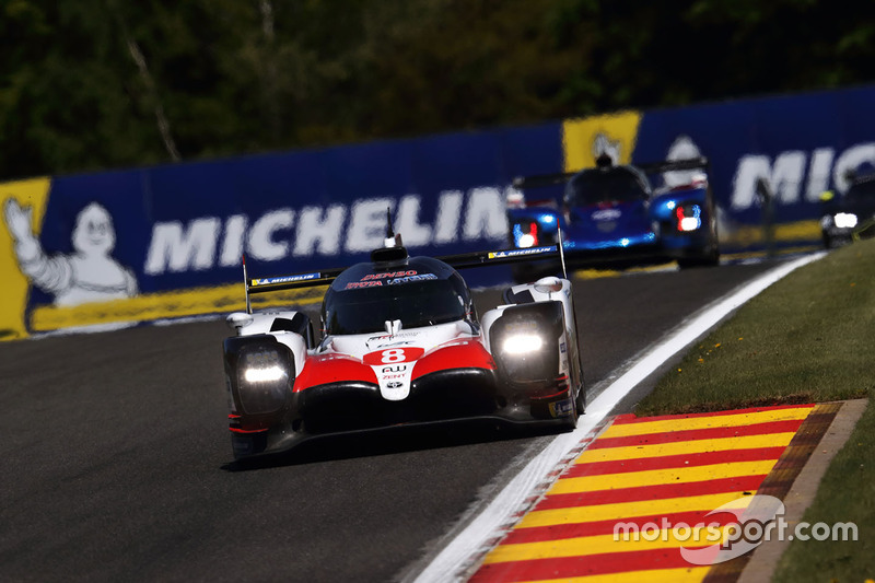 #8 Toyota Gazoo Racing Toyota TS050: Sébastien Buemi, Kazuki Nakajima, Fernando Alonso