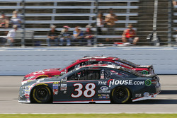David Ragan, Front Row Motorsports Ford and Corey LaJoie, BK Racing Toyota