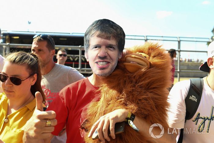 Un fan de Vettel