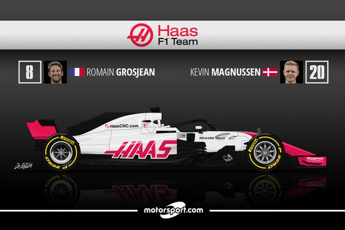 Romain Grosjean 12 Kevin Magnussen 9