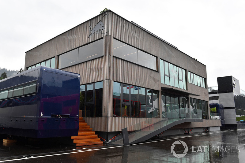 Red Bull Racing motorhome