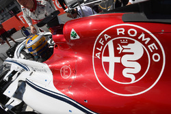 Marcus Ericsson, Sauber C37 on the grid
