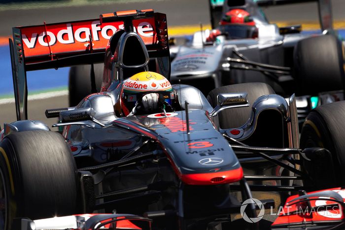 Lewis Hamilton, McLaren, Michael Schumacher, Mercedes AMG F1