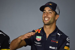 Daniel Ricciardo, Red Bull Racing lors de la conférence de presse