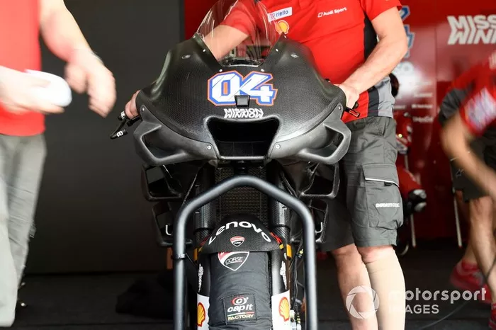 Ducati Team, nuevo carenado