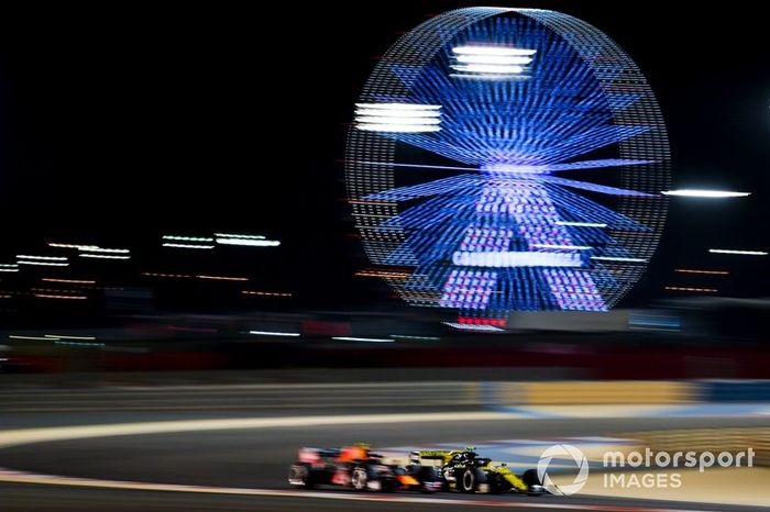 Nico Hulkenberg, Renault R.S. 19,  Pierre Gasly, Red Bull Racing RB15