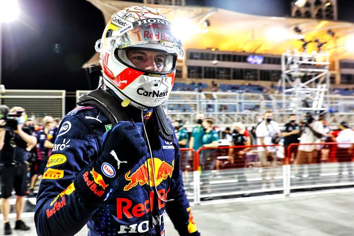 Ganador de la pole Max Verstappen, Red Bull Racing  
