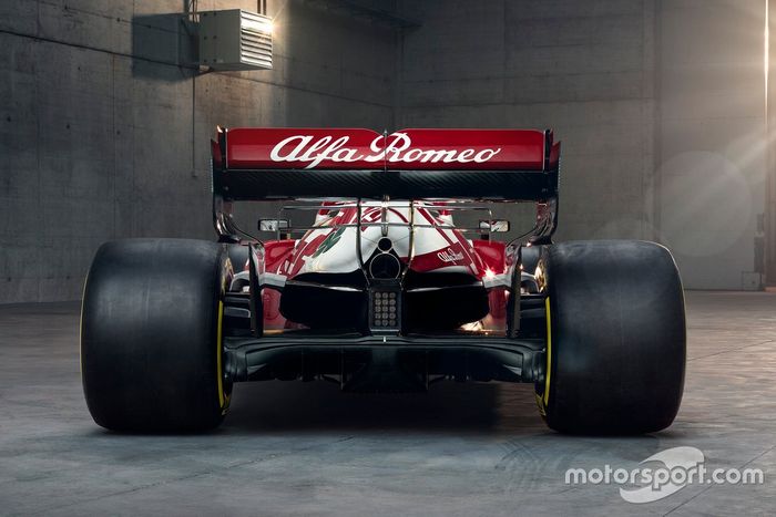 Parte trasera del Alfa Romeo Racing C41