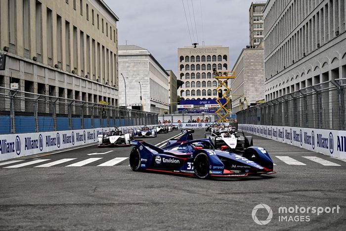 Nick Cassidy, Envision Virgin Racing, Audi e-tron FE07 Norman Nato, Venturi Racing, Silver Arrow 02 off the grid